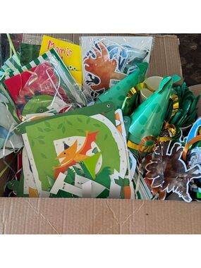 Jungle Animal Party Supplies Lot❤️